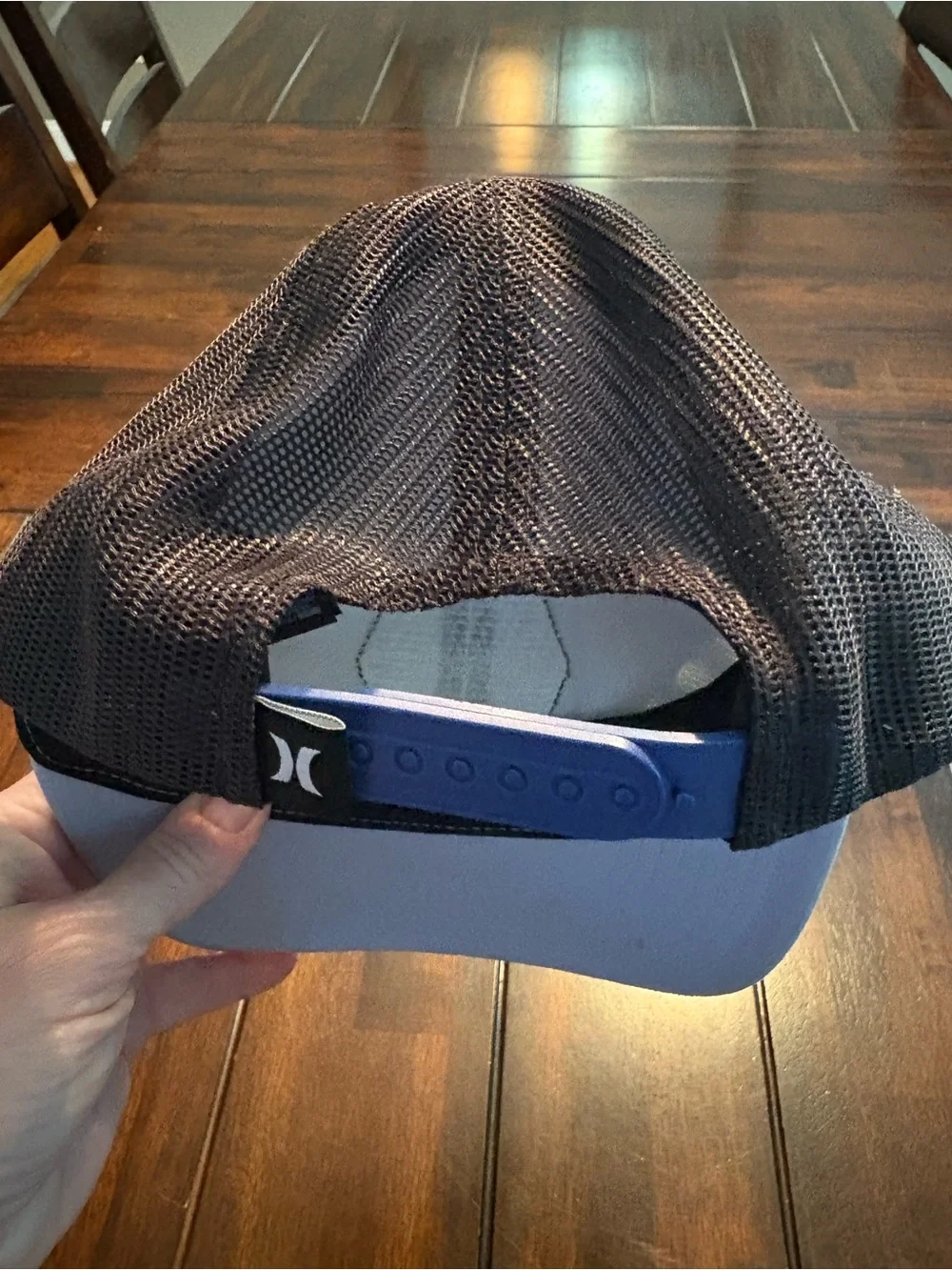 The Classic White and Black Hat with Red Hex Logo Patch